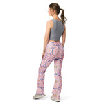 Mandala Heart | Eco-Friendly | Flare Leggings | TeeandTurtle | Sustainable