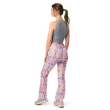 Mandala Heart | Eco-Friendly | Flare Leggings | TeeandTurtle | Sustainable