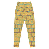 Blue Mangos | Eco-Friendly | Crossover Leggings | TeeandTurtle | Sustainable
