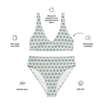 Sea Turtle | Eco-Friendly | High-waisted Bikini | TeeandTurtle | Sustainable