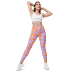 Bright Floral | Eco-Friendly | Leggings | TeeandTurtle | Sustainable