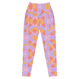 Bright Floral | Eco-Friendly | Leggings | TeeandTurtle | Sustainable