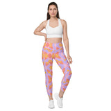 Bright Floral | Eco-Friendly | Leggings | TeeandTurtle | Sustainable