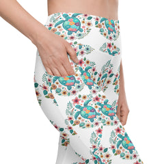 Sea Turtle | Eco-Friendly | Leggings | TeeandTurtle | Sustainable