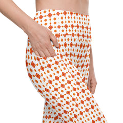 Orange Batik | Eco-Friendly | Leggings | TeeandTurtle | Sustainable