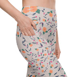 Floral Vines | Eco-Friendly | Leggings | TeeandTurtle | Sustainable