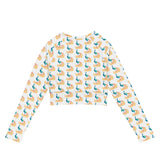 Peacock | Eco-Friendly | Crop Top | TeeandTurtle | Sustainable
