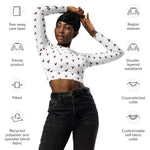 Rainbow Falcon | Eco-Friendly | Crop Top | TeeandTurtle | Sustainable