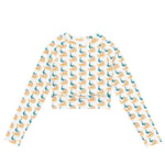 Peacock | Eco-Friendly | Crop Top | TeeandTurtle | Sustainable