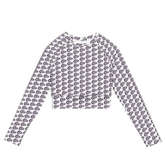 Snake Purple | Eco-Friendly | Crop Top | TeeandTurtle | Sustainable