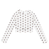 Rainbow Falcon | Eco-Friendly | Crop Top | TeeandTurtle | Sustainable
