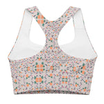 Floral Vines | Eco-Friendly | Sports Bra | TeeandTurtle | Sustainable
