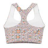 Floral Vines | Eco-Friendly | Sports Bra | TeeandTurtle | Sustainable