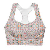 Floral Vines | Eco-Friendly | Sports Bra | TeeandTurtle | Sustainable