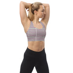 Green Diamonds | Eco-Friendly | Sports Bra | TeeandTurtle | Sustainable