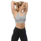 Black Garden | Eco-Friendly | Sports Bra | TeeandTurtle | Sustainable