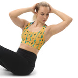 Blue Mangos | Eco-Friendly | Sports Bra | TeeandTurtle | Sustainable