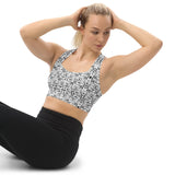 Black Garden | Eco-Friendly | Sports Bra | TeeandTurtle | Sustainable