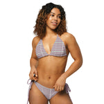 Green Diamonds | Eco-Friendly | String Bikini | TeeandTurtle | Sustainable