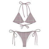 Green Diamonds | Eco-Friendly | String Bikini | TeeandTurtle | Sustainable