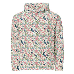 Birds Garden | Eco-Friendly | Premium Pattern Hoodie | TeeandTurtle | Sustainable