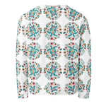 Sea Turtle | Eco-Friendly | Premium Pattern Sweatshirt | TeeandTurtle | Sustainable