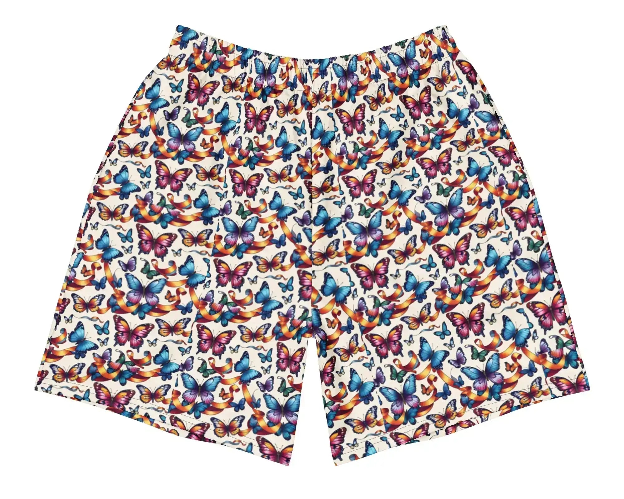 Butterfly Party | Eco-Friendly | Athletic Shorts | TeeandTurtle | Sustainable