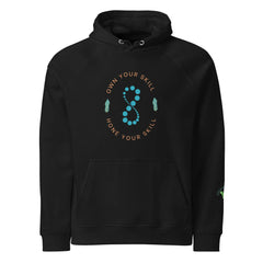 Own Your Skills | Eco-Friendly | Raglan Hoodie | TeeandTurtle | Sustainable