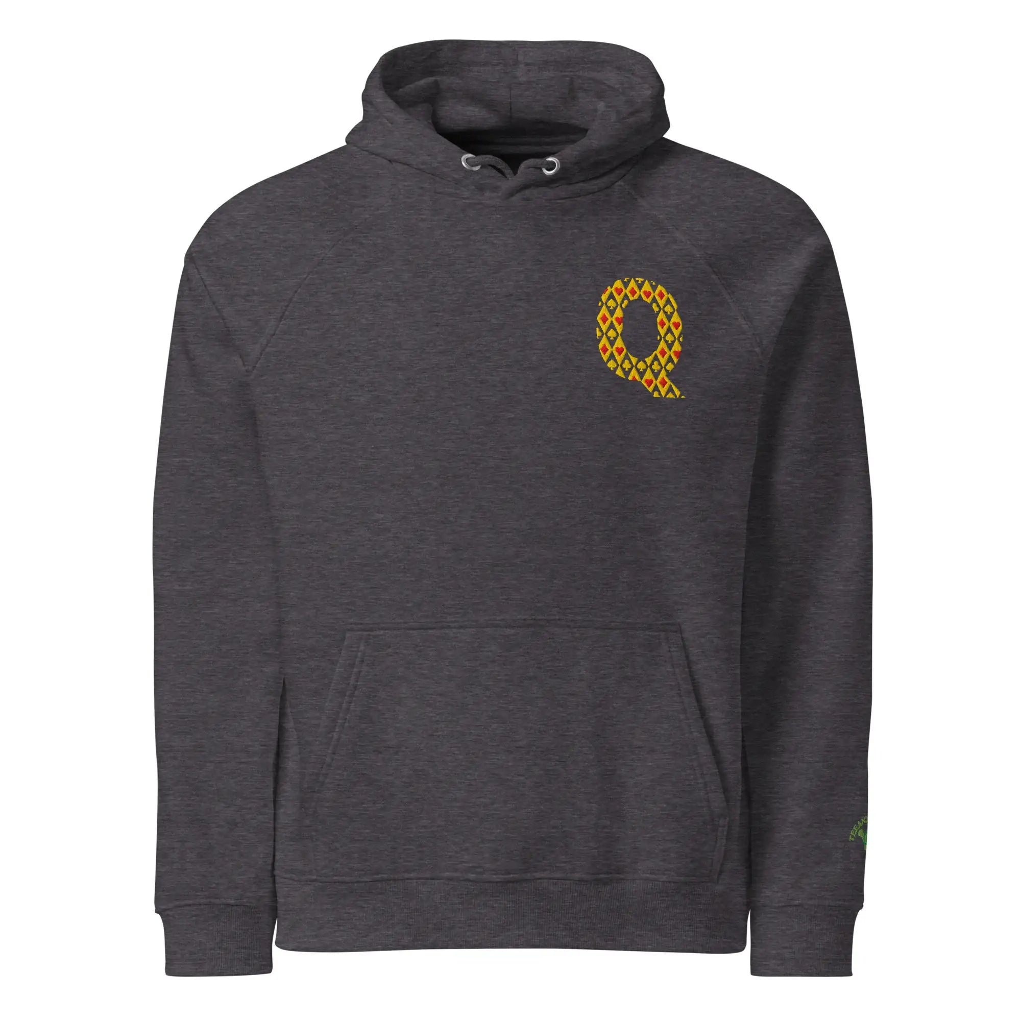 Q | Eco-Friendly | Embroidered Hoodie | TeeandTurtle | Sustainable