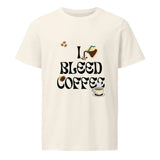 I Bleed Coffee | Eco-Friendly | Mid Weight T-shirt | TeeandTurtle | Sustainable